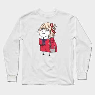 chisato chibi Long Sleeve T-Shirt